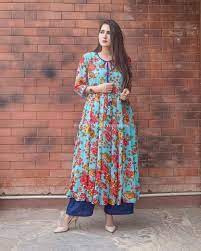 Floral print kurti|floral print kurti designs|floral print kurti haul | floral print dress designs|hi guys today i will show you some beautiful floral print. These Fun Floral Print Anarkalis Will Take Down This Summer Keep Me Stylish Trendy Dresses Summer Trendy Dress Outfits Kurti Designs Party Wear