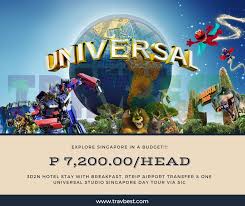Universal Studio Singapore Saver Tour 17 Travel Date May September 30 2017 Rate Per Pax P Universal Studios Singapore Legoland Theme Park Singapore Tour