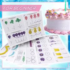 24pages(12pcs) + 1pc pp plate/lot in opp bag. Cake Icing Practice Boards Pack Of 14pcs Krystalshine Com