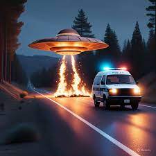 Have Kingston Police recovered the first UFO!? Last night at around  midnight a concerned member of the public called us on 999 stating that  there was an unknown item on fire in