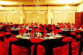 Red White And Black Wedding Table Decorations Black Wedding Decorations Black Wedding Table Red Wedding