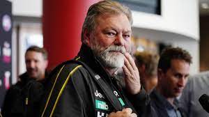 The club should have room for both. Afl 2020 Neil Balme Richmond Richmond Head Of Footy Tigers Adelaide Crows Footy Department