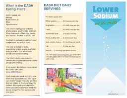 You keep a food diary and record your exercise and your mood for 10 days before you even start the diet. Low Sodium Success Brochure Packets Of 25 Low Sodium Shopping List 20 24 Nutrition Education Store