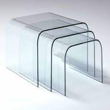 table basse gigogne transparente cinna un incontournable du design les tables gigognes en verre desi table gigogne verre meuble haut de gamme tables gigognes