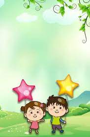 cartoon kindergarten admissions background baby children s day cartoon background photo book template