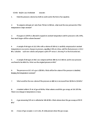 What is the volume at 60.0 °c? Boyles Law Worksheet Doc