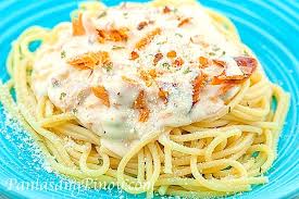 Smoked Salmon Pasta Panlasang Pinoy Recipe Smoked Salmon Pasta Salmon Pasta Tasty Pasta