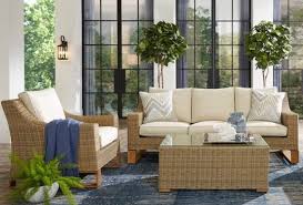 It strikes a streamlined, modern silhouette that'll blend in seamlessly with your outdoor seating arrangement. Wicker Patio Furniture For Sale