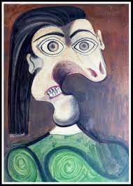© olga picasso / picassolive. Pablo Picasso Nachher Portrat Dora Maar I 1954 Lithographie Bei Pamono Kaufen