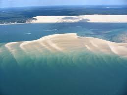 Dune Du Pyla Et Banc D Arguin Dune Du Pilat Arcachon Photo Aerienne