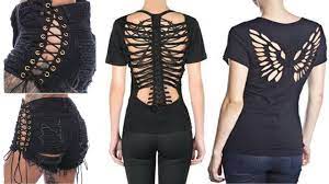 You can even make chocker v neck for more unique t shirt neckline. Creative T Shirt Cutting Ideas A Best Fashion