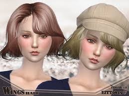 When i had victoria i would dream about someday being able to do her hair and (finally) the time is now! Wingssims Wings Hair Sims4 Eitto825 F