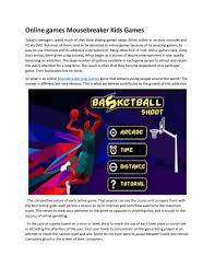 Every game on crazygames is thoroughly tested and checked for viruses and other threats, following our strict content guidelines. Best Unblocked Mousebreaker Kids Games By Mousebreaker Issuu