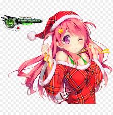 Find the best png wallpapers on wallpapertag. Msyugioh123 Images Santa Anime Girl Hd Wallpaper And Cute Girl Anime Render Png Image With Transparent Background Toppng