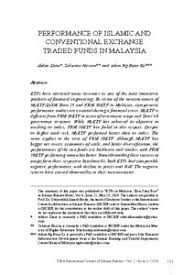 An etf holds a basket of individual securities, allowing an individual investor to take a position in many individual companies or fixed income. Performance Of Islamic And Conventional Exchange Traded Funds In Malaysia Munich Personal Repec Archive