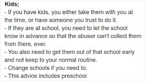 Maybe you would like to learn more about one of these? Woman Writes A Detailed Plan For Anyone Who S Trying To Escape An Abusive Partner Bored Panda