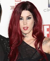 They are friendly to your natural hair, so they won't. Kat Von D Long Wavy Dark Burgundy Red Hairstyle