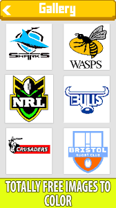 Free shipping on orders over $25 shipped by amazon. Rugby Logos Pixel Art Color By Number Book Pages For Android Apk Download