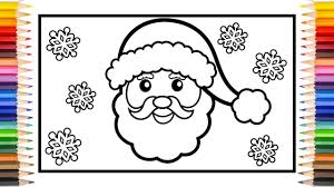 Christmas coloring pages are just so much fun! Santa Claus Coloring Pages Art Colors For Kids Draw Merry Christmas Youtube