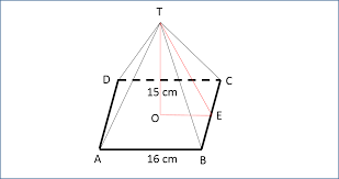 Luas sisi tegak = 4 x (½ x 20 x 25) = 4 x 10 x 25 = 40 x 25 = 1.000 cm². Cara Mencari Tinggi Limas Segi Empat Cara Golden
