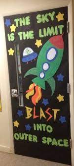 Classroom display and decoration when learning about earth and space, the solar system and beyond. Space Themed Classroom Ideas Weareteachers