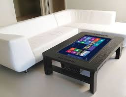 The Giant Coffee Table Touchscreen Computer Hopefully Instead Of Running Windows 8 There Will Be Appl Coffee Table Coffee Table Computer Touch Screen Table