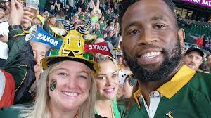 Proud Saffas bring Springbok fever to Twickenham: PHOTOS