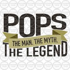 Father S Day Svg Pops The Man The Myth The Legend Svg Etsy In 2020 Small Business Gift Ideas Svg Dxf