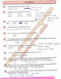 A continuación se muestra información paco el chato matematicas segundo grado. 6 Sinif Matematik Ogun Yayinlari Ders Kitabi Cevaplari Sayfa 61