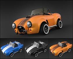Cartoon Car 3ds Car Cartoon Car 3d Model Car
