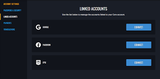 I had a pc ps4 epic account but once it came out for switch i decided to just do pc and switch as my main account. Epic Games Accounts Core Help Center