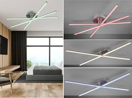Led deckenleuchte modern wohnzimmer licht pendelleuchte dimmbar 94w creative aluminium acryl design lampe decke fixture beleuchtung wohnzimmerlampe schlafzimmer licht büro deckenlampe lampen. Coole Mehrflammige Deckenleuchten Jugendzimmer Schone Lampen Furs Wohnzimmer Ebay