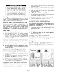 1998 toyota camry fuse diagram general. Mounting Wiring The 295hfs 5 Power Wires Whelen 295hfsa5 User Manual Page 3 8