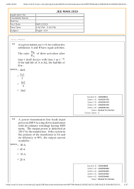 Download jee main 2021 paper with answers, paper with solutions, and paper analysis (video) for march attempt prepared by the allen career institute's experienced faculties. Jee Main 2019 Jan 9 Second Shift Question Paper R4bsqdo