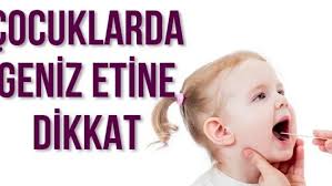 Çocuklarda geniz etine dikkat