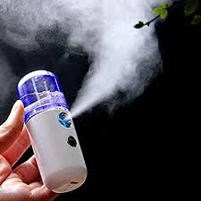 Amazon Com Automatic Nano Mister Sanitizer Spray Bottle Without Sanitizer For Home Banks Office Car Keys Mobile And Person Mist Spray Facial Mist Bottle