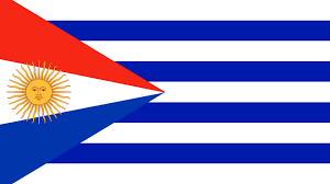 Flag of argentina, others, yellow sun with clouds illustration, blue, flag, computer wallpaper png. The Flag Of Argentina Uruguay And Paraguay If They United Drewdurnil