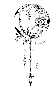 Shared By Lottiee Find Images And Videos About Love Black And White On We Heart It The In 2020 Dream Catcher Tattoo Design Dream Catcher Tattoo Cool Art Drawings