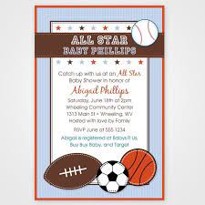 Sports Invitation Templates Free Sports Baby Shower Invitations Baby Shower Invitations Baby Shower Invitations For Boys