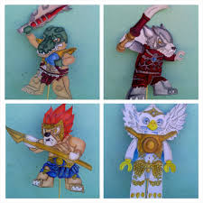 Set Of 5 Legends Of Chima Birthday Party By Daisycelebrates 13 50 Lego Chima Birthday Party Lego Birthday Party Kids Party Decorations