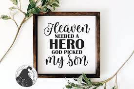 Free Free 288 Son In Heaven Svg SVG PNG EPS DXF File