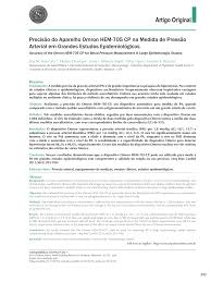 Pdf Accuracy Of The Omron Hem 705 Cp For Blood Pressure Measurement In Large Epidemiologic Studies