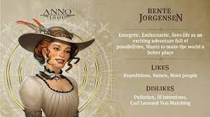 Bente (2009) drama, thriller | 8 july 2009 (philippines) a back to back treatment of a malaise which has shocked philippine society for the past so many years: Ubisoft Mainz On Twitter Meet Bente Jorgensen One Of The Characters From Anno1800 She Is A Very Sweet Person And Will Always Assume The Best If It Comes To Others Benteisbae Https T Co 4wghq5oinz
