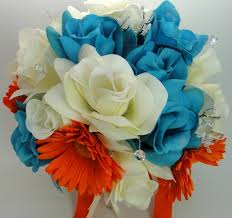 We did not find results for: Wedding Bridal Bouquet Turquoise Orange Roses Daisies Silk Flowers 2 On Popscreen