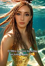La Sirena Que Dice Que Esta Tomando El Sol Filtro