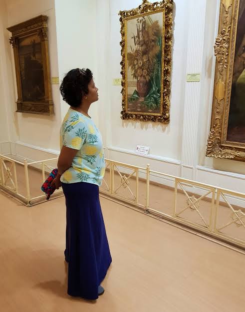 Historical masterpieces inside the Salar Jung collections, AI generated
