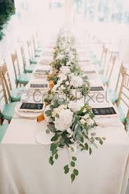 Would you use the same flowers if you had to do it again? Wedding Table Setting Decor With White Flowers Stock Photo Crushpixel