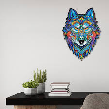 Whimsy's are figurative or familiar shapes that add enjoyment to our puzzles like flowers, animals, and familiar objects. Jigsaw Toys Hobbies Unique Wooden Animal Jigsaw Puzzles Mysterious Wolf Puzzle Gift For Adults Kids