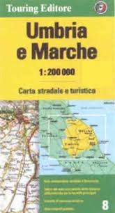 Carta geografica umbria e marche. Umbria E Marche Carta Stradale Carta Stradale Mappa Geografica Pianta