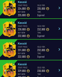 💀 93 tots kessie player review! Icon Trader Big Profits Bought A Lot Of Kessie Rttf Facebook